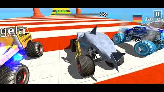 Monster Truck Stunt Car Game jumps with Big cars most wheel Android / iPhone gameplay #22 screenshot 5