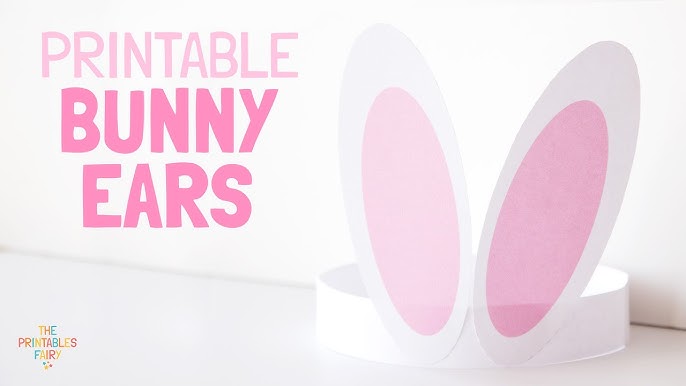 diy-bunny-ears-printable-rabbit-ears-youtube for Free Printable Bunny Ears Template DIY Bunny Ears (Printable Rabbit Ears) - YouTube for Free Printable Bunny Ears Template