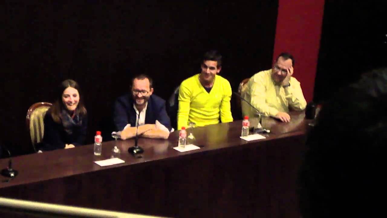 Conferencia Mario Casas,María Valverde y Fernando Gonzalez,ZARAGOZA.4