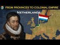 How did the Dutch create a colonial empire?