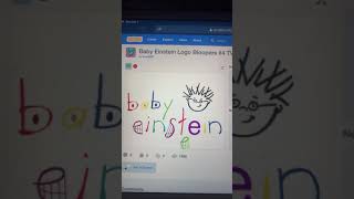 Baby einstein logo bloopers. take 15: TVO Text Letter