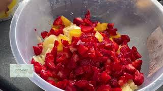 ¡El Postre Saludable que Todos Van a Amar! 🍌🍓 | Vittaanam