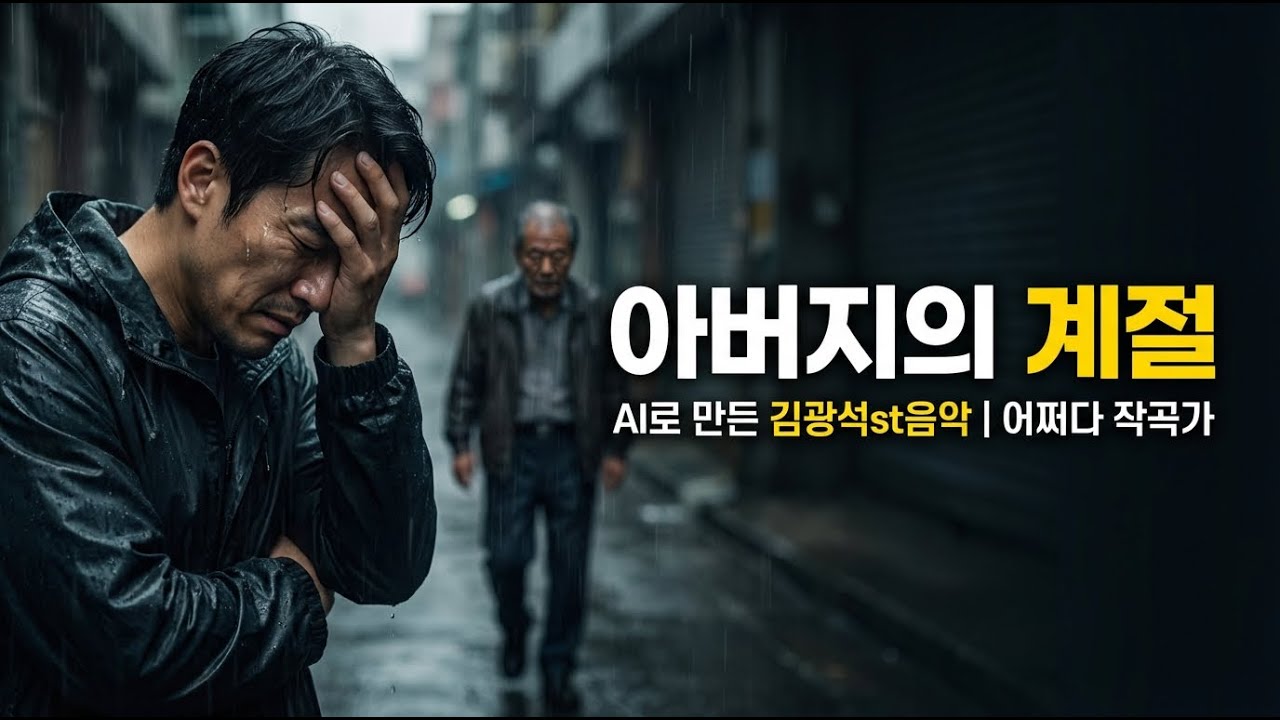 아버지의 계절  | AI로 만든 김광석st음악 | 어쩌다 작곡가