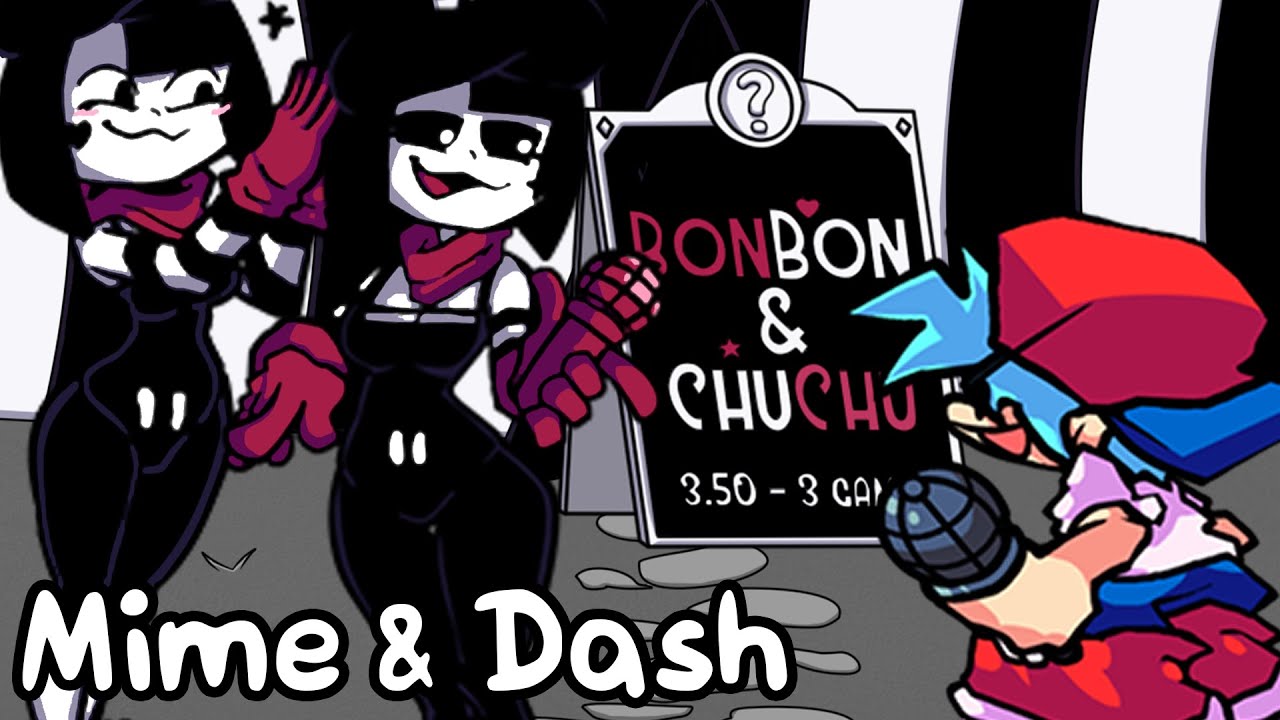 Friday Night Funkin': VS Mime and Dash Full Week [FNF  Mod/HARD/BonBon/ChuChu] 