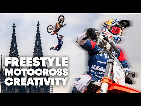 Spectacular World First Freestyle Motocross Tricks With Luc Ackermann