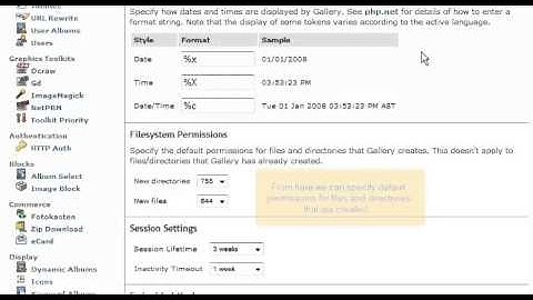How to edit your admin settings in Gallery | FastDot Cloud Hosting