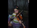 اغنية عطونا الطفولة عزف على كمان سلاف خضور