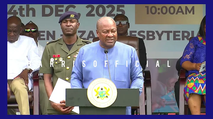 Mahama highlighted the mass  Failure of the 2025 WAEC Exam 
