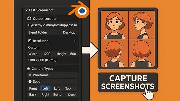 Fast Screenshot Blender Addon