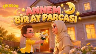 Annem Bi̇r Ay Parçasi (Çikolog) Çocuk İlahileri Çocuk Şarkıları