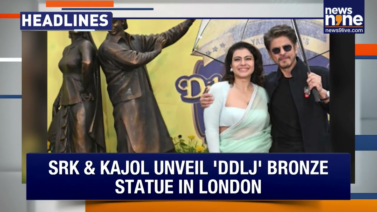 Shah Rukh & Kajol Statue | PM Modi Gifts Gita to Putin | Russia blocks Snapchat | News9