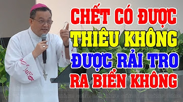 NGƯỜI CÔNG GIÁO CÓ ĐƯỢC RẮC TRO CỐT KHÔNG? ĐGM Giuse Đỗ Quang Khang Trả Lời Câu Hỏi Hay