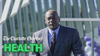 Michael Jordan Sheds Tears At The Opening Of Novant Clinic In Charlotte