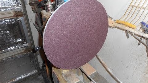 Lathe Mounted Disk Sander 07 2023