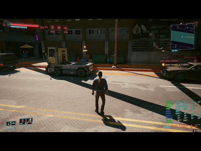 Cyberpunk 2077 third-person mod is wonky, but does the job