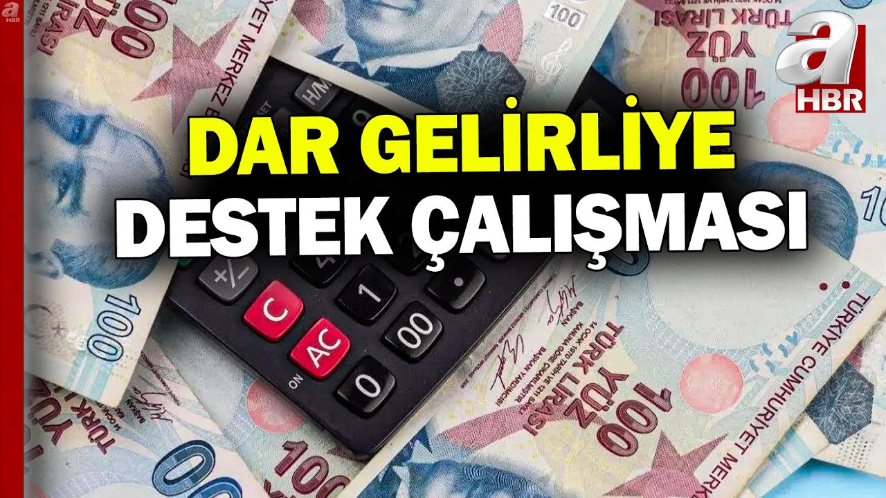 Dar gelirliye destek için çalışma başlatıldı! Kimler faydalanabilecek? | A Haber
