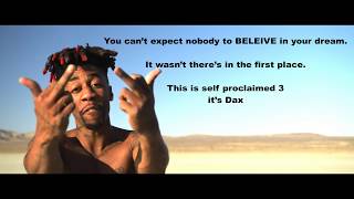 Dax - 'Self Proclaimed 3' (Lyrics)