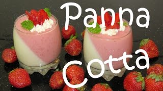 ВКУСНЫЙ ДЕСЕРТ Панна Котта с клубникой Итальянский десерт - Panna Cotta dâu  Dessert strawberry