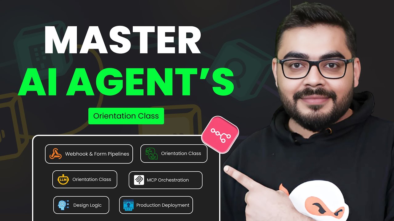 Master AI Agents Course – Day 1 Orientation | Start Building No-Code AI ...