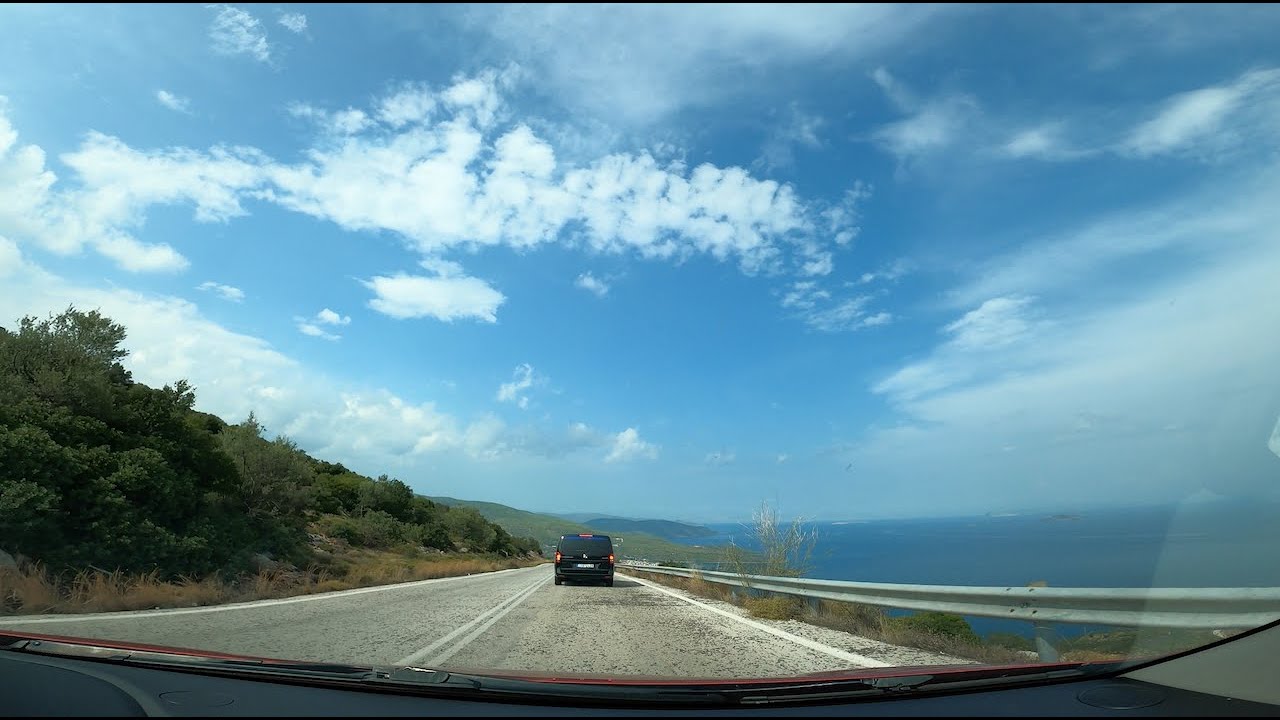 Porto Cheli to Athens - Relaxing Driving Video - Greece, Europe - Afternoon Drive