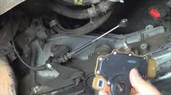 1992 pontiac firebird neutral safety switch adjustment - YouTube