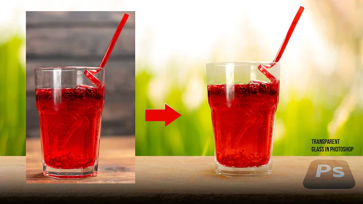 How to make Transparent Glass in Photoshop | Photoshop Tutorials | 2024