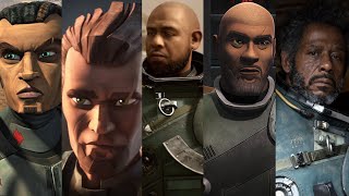 Saw Gerrera Scenes (Clone Wars, Bad Batch, Fallen Order, Rebels, Rogue One)