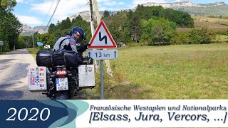 [Motorradurlaub] Französische Westalpen (Elsass, Jura, Vercors, ...) 2020