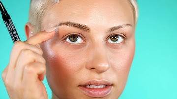 My new routine for fixing uneven brows