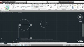 AutoCAD Lección 1 (Trazado de líneas, círculos, recortar y copiar)
