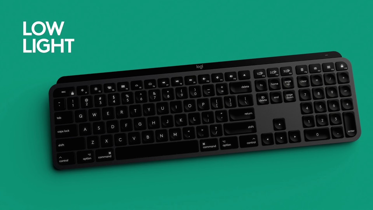 Logitech MX Keys for Mac Advanced Wireless Illuminated Keyboard