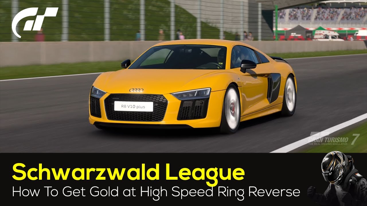 How To Get Gold in the Schwarzwald League race at High Speed Ring Reverse (HARD) - 