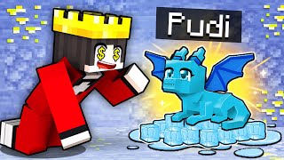 BUZ EJDERHA Olarak Yardım Ediyorum 🐲🧊 - Minecraft