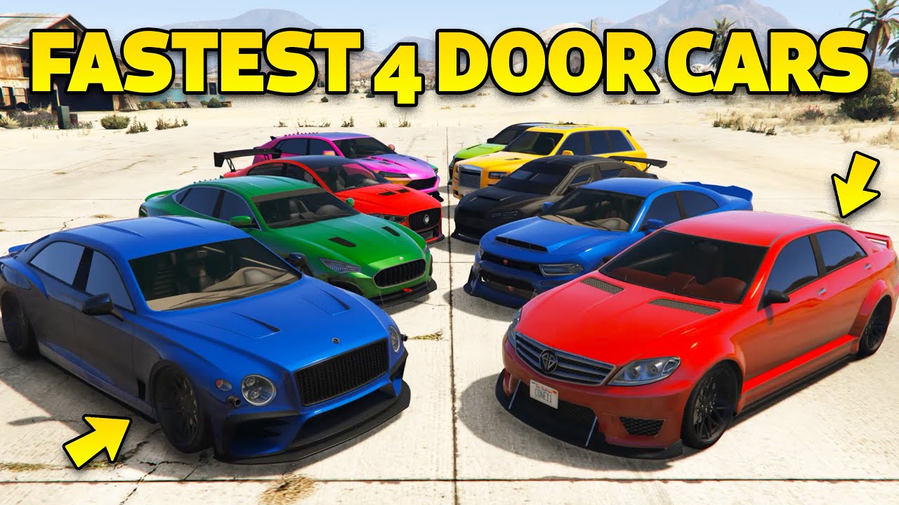 Top 5 Fastest Vehicles In GTA 5 Story Mode (Ranked By Top Speed