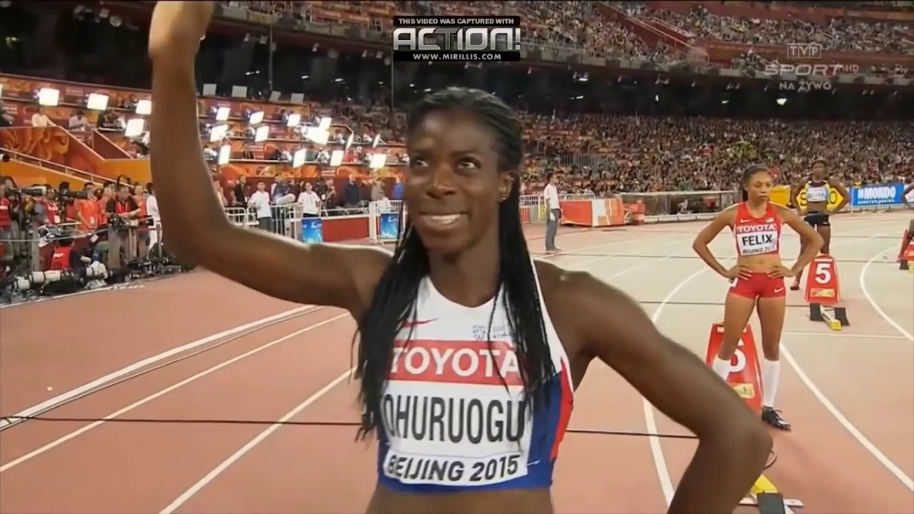 陸上女子400m アリソンフェリックス Allyson Felix Wins Women 15 Youtube