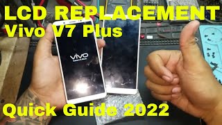 Vivo V7 Plus (Disassembly) LCD REPLACEMENT