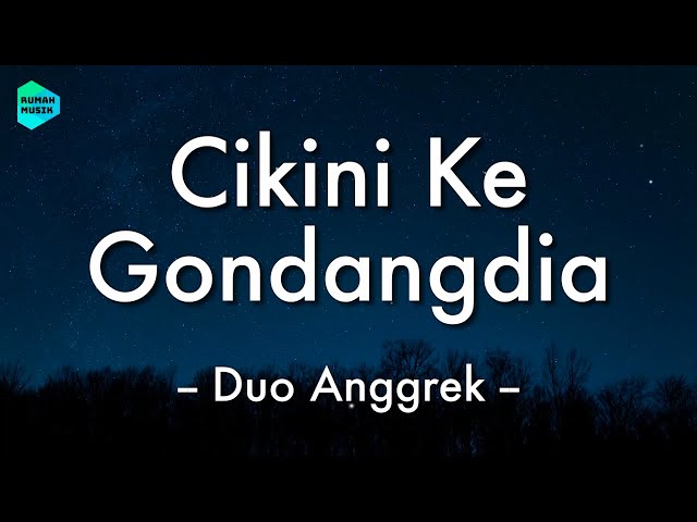 Cikini Ke Gondangdia - Duo Anggrek (Lirik Lagu) 🎵 class=