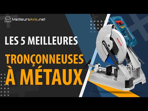 ⭐️ MEILLEURE TRONÇONNEUSE À MÉTAUX - Avis & Guide d'achat (Comparatif 2022)  