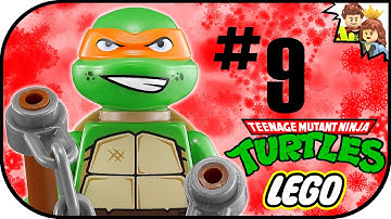 Custom MOC LEGO Ninja Turtles TMNT 2015 Advent Calendar Day 9 Unboxing - BrickQueen