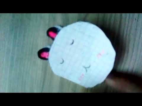 как сделать сквиш панда - YouTube