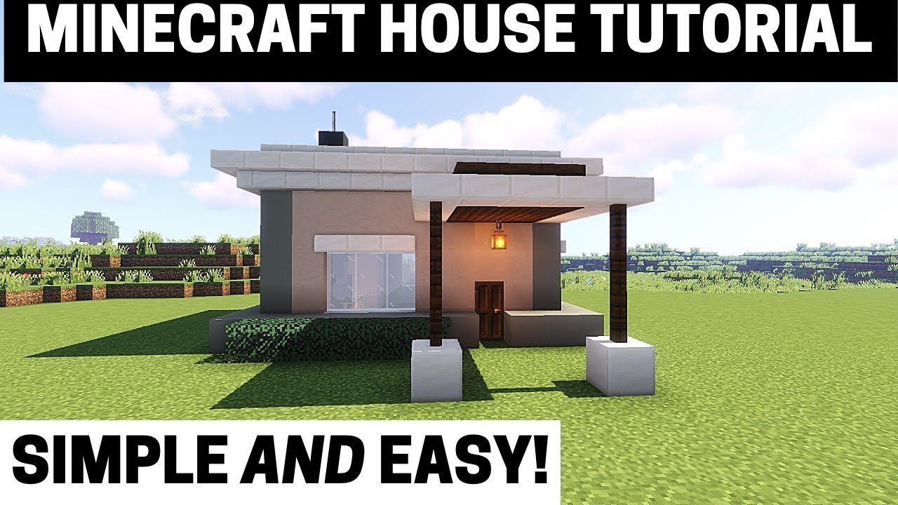 Minecraft easy modern house - Tutorial - video Dailymotion