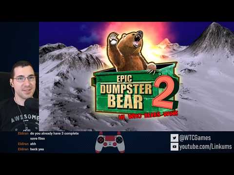 Epic Dumpster Bear 2 - World Premiere 100% Playthrough