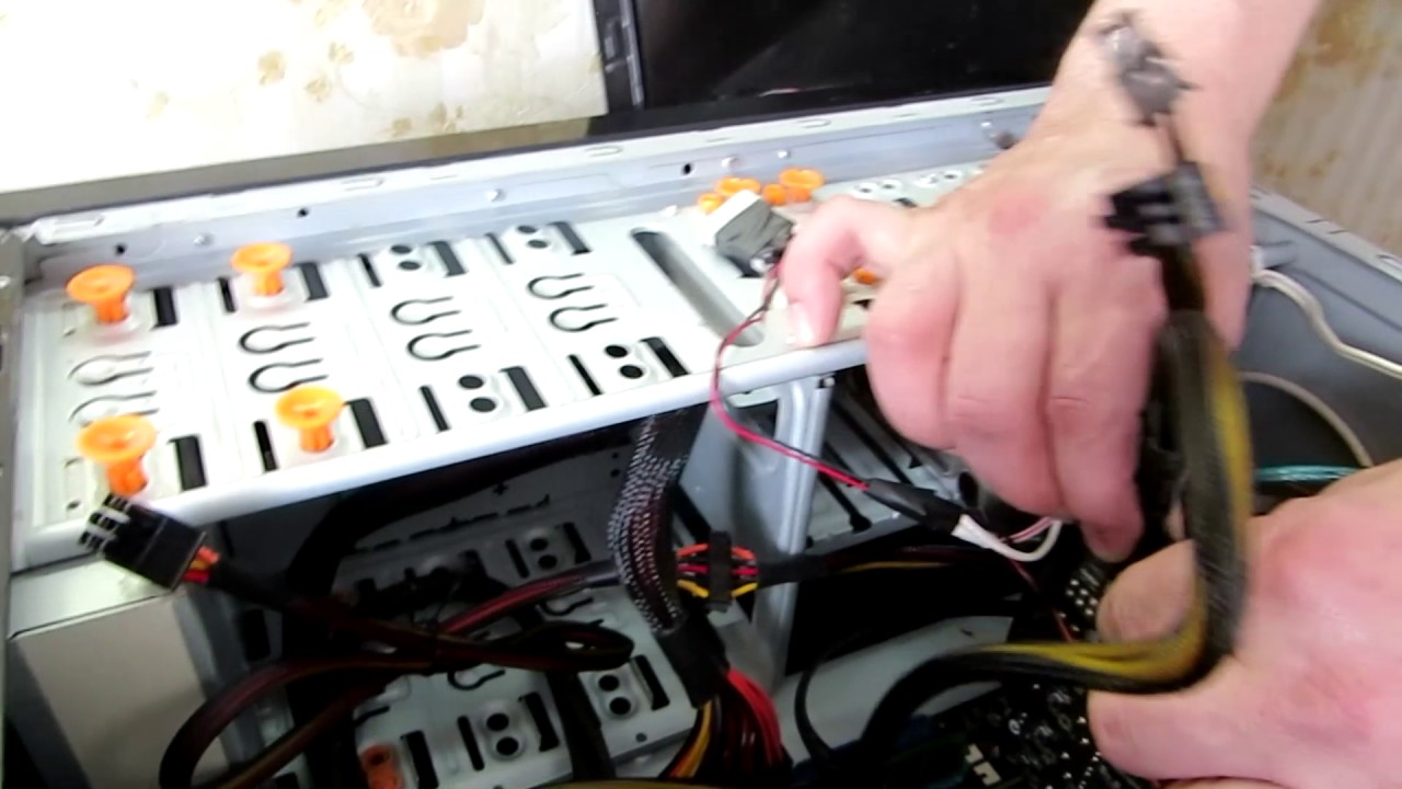 Устанавливаем блок питания в ПК! Chieftec 650W GPS 650 80+GOLD TUV CE 6 шт