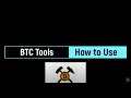 Btc tools how to use