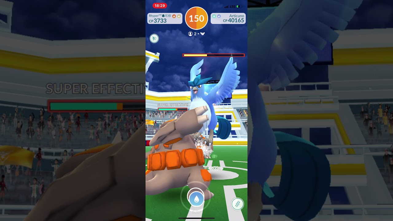 Articuno duo raid