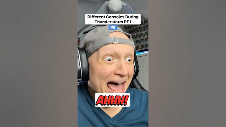 Consoles during a thunderstorm PT1 #comedy #funny #gamer #relatable #skit