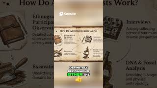 How do anthropologists actually do their jobs? 🧭🎒