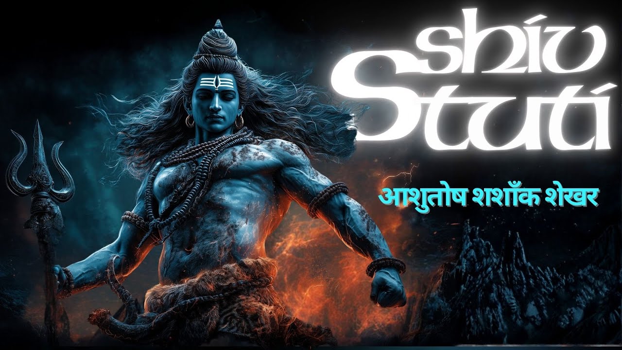 शिव स्तुति | आशुतोष शशांक शेखर | चंद्र मौली चिदंबर | ओम नमः शिवाय | शक्तिशाली शिव भजन - Shiv Stuti