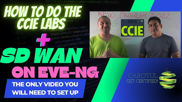 How to do our CCIE Labs (Full process) and Free SD WAN on EVE NG simplified  Setup
