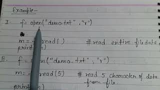 Lec -3 File Handling in python| open(),read(),readline(), readlines(),write(),writelines(), flush() 